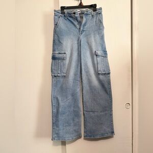 Fashion Nova Denim Cargo Jeans